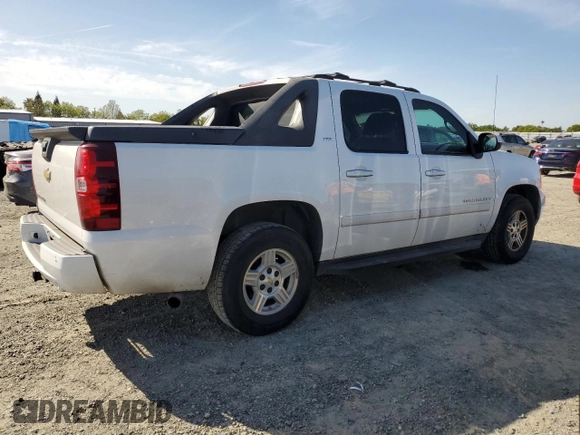 2007 Chevrolet Avalanche LTZ with VIN 3GNEC12JX7G103965, listed as a Copart auction lot 51876045 with Not provided miles and Salvage title. Bid and sale history available at DreamBid. Image 3.