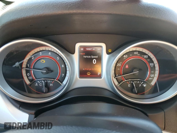 2013 Dodge Journey SXT with VIN 3C4PDCBG7DT653514, listed as a Copart auction lot 55893135 with 165,857 mi miles and Clean Title. Bid and sale history available at DreamBid. Image 9.