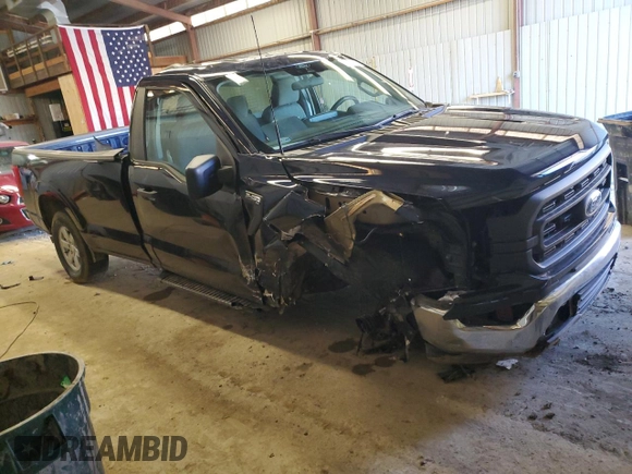 2021 Ford F-150 XL с VIN 1FTMF1E54MKE22485, выставлен на аукционе Copart как лот 47852735 с пробегом 23 529 миль миль и Списание • Salvage title. История ставок и продаж доступна на DreamBid. Изображение 4.