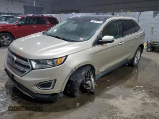 2017 Ford Edge Titanium with VIN 2FMPK4K99HBC00988, listed as a Copart auction lot 42294115 with 64,241 mi miles and Salvage Title. Bid and sale history available at carsss.com. Image 1.