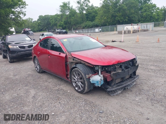 2019 Mazda 3 Select with VIN 3MZBPAAL7KM110480, listed as a IAAI auction lot 42511833 with 151,175 mi miles and . Bid and sale history available at DreamBid. Image 1.