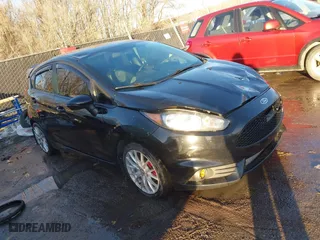 2019 Ford Fiesta ST with VIN 3FADP4GX8KM164111, listed as a IAAI auction lot 41418181 with 113,306 mi miles. Bid and sale history available at carsss.com. Image 1.