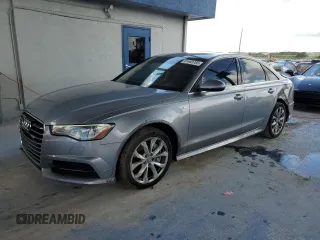 2018 Audi A6 Premium with VIN WAUC8AFCXJN095469, listed as a Copart auction lot 61463705 with 43,834 mi miles and Salvage title. Bid and sale history available at DreamBid. Image 1.