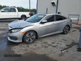 2018 Honda Civic EX-T z VIN JHMFC1F36JX020902, wystawiony jako Copart lot #64636155 z przebiegiem 89 687 mil mil oraz Szkoda całkowita • Salvage title. Historia ofert i sprzedaży dostępna na DreamBid. Obrazek 1.