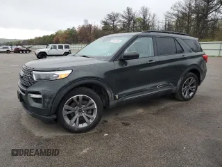 2021 Ford Explorer XLT z VIN 1FMSK8DH1MGC28356, wystawiony jako Copart lot #56132455 z przebiegiem 64 905 mil mil oraz Szkoda całkowita • Salvage title. Historia ofert i sprzedaży dostępna na DreamBid. Obrazek 1.
