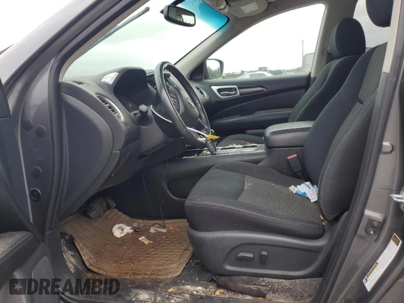 2018 Nissan Pathfinder SV with VIN 5N1DR2MN0JC624465, listed as a Copart auction lot 58671395 with Not provided miles and Clean title. Bid and sale history available at DreamBid. Image 7.
