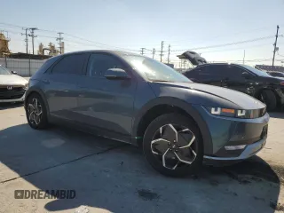 2024 Hyundai Ioniq 5 SE z VIN KM8KM4DE2RU278278, wystawiony jako Copart lot #47047935 z przebiegiem 7 829 mil mil oraz Szkoda całkowita • Salvage title. Historia ofert i sprzedaży dostępna na DreamBid. Obrazek 4.