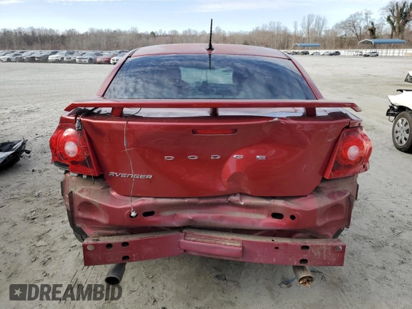 2014 Dodge Avenger SE with VIN 1C3CDZAG7EN218100, listed as a Copart auction lot 48222645 with 109,444 mi miles and Salvage Title. Bid and sale history available at carsss.com. Image 6.