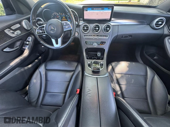 2021 Mercedes-Benz C 300 with VIN W1KWF8EB7MR635595, listed as a Copart auction lot 62626935 with 59,432 mi miles and Clean title. Bid and sale history available at DreamBid. Image 9.