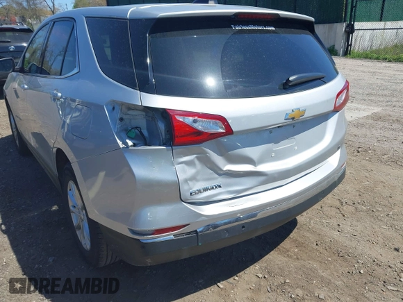 2020 Chevrolet Equinox LT with VIN 2GNAXJEV4L6191855, listed as a IAAI auction lot 42115036 with 131,489 mi miles and . Bid and sale history available at DreamBid. Image 18.