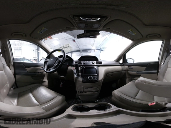 2015 Honda Odyssey Touring Elite with VIN 5FNRL5H92FB020159, listed as a IAAI auction lot 42103240 with 79,322 mi miles and . Bid and sale history available at DreamBid. Image 23.