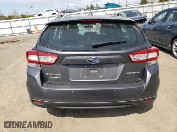 2019 Subaru Impreza Limited with VIN 4S3GTAU69K3758561, listed as a Copart auction lot 53990565 with 76,588 mi miles and Salvage Title. Bid and sale history available at carsss.com. Image 6.