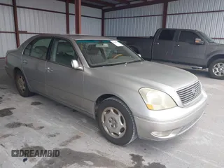 2001 Lexus LS 430 with VIN JTHBN30F010016733, listed as a IAAI auction lot 42240794 with 189,773 mi miles and . Bid and sale history available at DreamBid. Image 1.