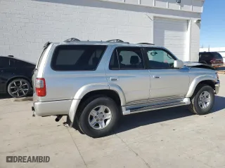 2000 Toyota 4Runner SR5 with VIN JT3HN86RXY0262262, listed as a Copart auction lot 47325895 with 235,112 mi miles and Salvage Title. Bid and sale history available at carsss.com. Image 3.