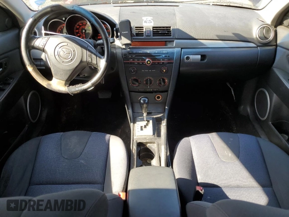 2005 Mazda 3 s with VIN JM1BK323X51302988, listed as a Copart auction lot 48337175 with 257,647 mi miles and Salvage Title. Bid and sale history available at carsss.com. Image 8.