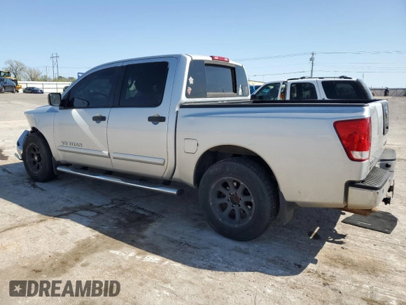 2008 Nissan Titan XE with VIN 1N6BA07D78N352244, listed as a Copart auction lot 52342415 with 180,411 mi miles and Salvage Title. Bid and sale history available at carsss.com. Image 2.