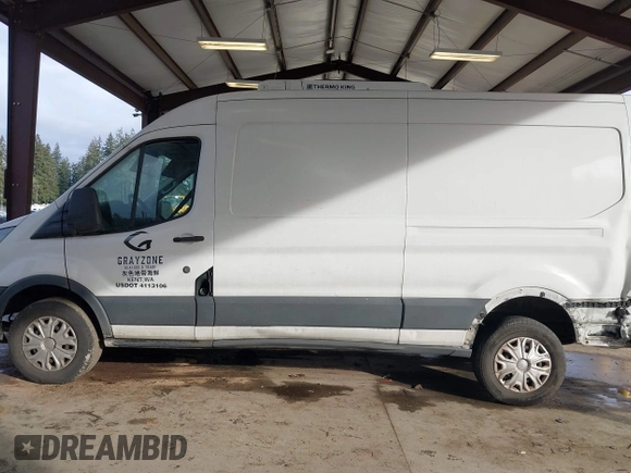 2016 Ford Transit Cargo with VIN 1FTYR2CM7GKA43378, listed as a IAAI auction lot 41598342 with 227,575 mi miles and . Bid and sale history available at DreamBid. Image 14.