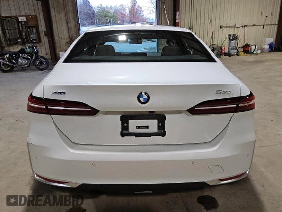 2024 BMW 5 Series 530i xDrive with VIN WBA53FJ04RCS13038, listed as a Copart auction lot 81588844 with 493 mi miles and Clean Title. Bid and sale history available at carsss.com. Image 6.