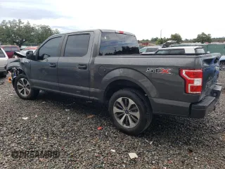 2019 Ford F-150 XL with VIN 1FTEW1CP2KKD94918, listed as a Copart auction lot 80581174 with Not provided miles and Salvage title. Bid and sale history available at DreamBid. Image 2.