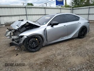 2021 Lexus IS 350 F Sport with VIN JTHGZ1B23M5037236, listed as a Copart auction lot 58661985 with 93,366 mi miles and Salvage title. Bid and sale history available at DreamBid. Image 1.