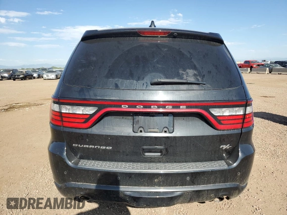 2015 Dodge Durango R/T with VIN 1C4SDJCT9FC782038, listed as a Copart auction lot 63640945 with 101,085 mi miles and Clean title. Bid and sale history available at DreamBid. Image 6.