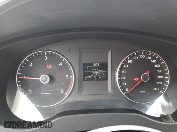 2014 Volkswagen Jetta with VIN 3VWWL7AJ6EM290800, listed as a Copart auction lot 45390115 with 149,447 mi miles and Salvage title. Bid and sale history available at DreamBid. Image 9.