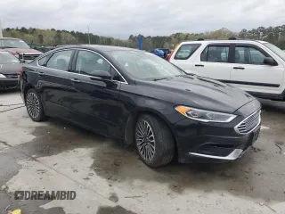 2018 Ford Fusion SE with VIN 3FA6P0HD0JR196087, listed as a Copart auction lot 49722945 with 128,252 mi miles and Salvage Title. Bid and sale history available at carsss.com. Image 4.
