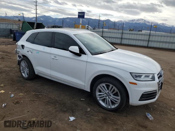 2018 Audi Q5 Premium Plus with VIN WA1BNAFY2J2239773, listed as a Copart auction lot 49991785 with 69,763 mi miles and Salvage Title. Bid and sale history available at carsss.com. Image 4.