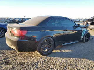 2011 BMW M3 with VIN WBSDX9C51BE584013, listed as a Copart auction lot 85279924 with 74,801 mi miles and Salvage Title. Bid and sale history available at carsss.com. Image 3.