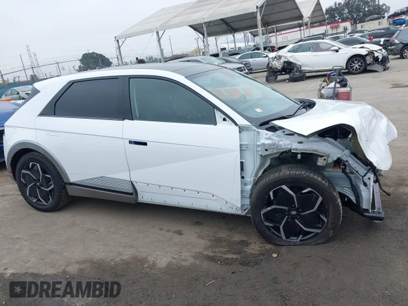2024 Hyundai Ioniq 5 Limited z VIN KM8KR4DE8RU341059, wystawiony jako IAAI lot #42172937 z przebiegiem 3 480 mil mil oraz . Historia ofert i sprzedaży dostępna na DreamBid. Obrazek 14.