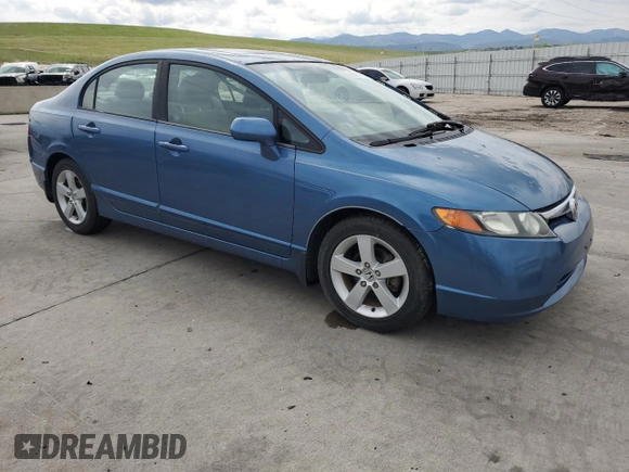 2007 Honda Civic EX with VIN 1HGFA16877L043402, listed as a Copart auction lot 56257455 with 141,347 mi miles and Clean Title. Bid and sale history available at DreamBid. Image 4.