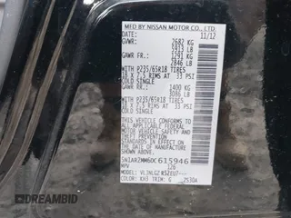 2013 Nissan Pathfinder SL z VIN 5N1AR2MM6DC615946, wystawiony jako IAAI lot #42325491 z przebiegiem 147 544 mil mil oraz . Historia ofert i sprzedaży dostępna na DreamBid. Obrazek 9.