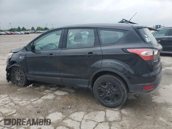 2017 Ford Escape S with VIN 1FMCU0F75HUB71106, listed as a Copart auction lot 60162455 with 61,645 mi miles and Salvage title. Bid and sale history available at DreamBid. Image 2.