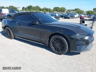 2021 Ford Mustang EcoBoost with VIN 1FATP8UH4M5116114, listed as a IAAI auction lot 41224103 with 85,245 mi miles. Bid and sale history available at carsss.com. Image 1.