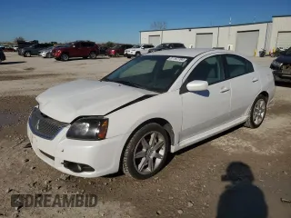 2010 Mitsubishi Galant ES with VIN 4A32B3FF5AE007883, listed as a Copart auction lot 81187784 with 144,129 mi miles and Salvage Title. Bid and sale history available at carsss.com. Image 1.