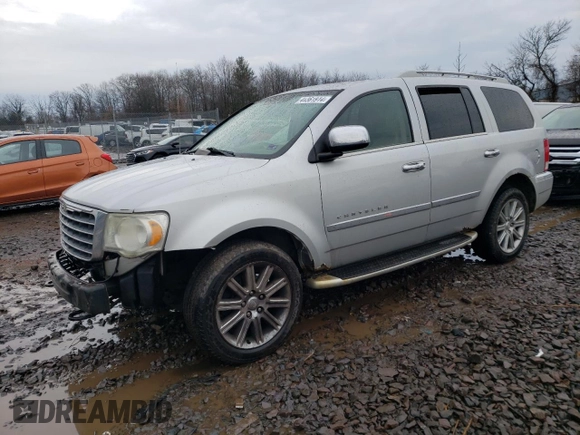 2008 Chrysler Aspen Limited z VIN 1A8HW58238F113964, wystawiony jako Copart lot #44361914 z przebiegiem 143 353 mil mil oraz Szkoda całkowita • Salvage title. Historia ofert i sprzedaży dostępna na DreamBid. Obrazek 1.