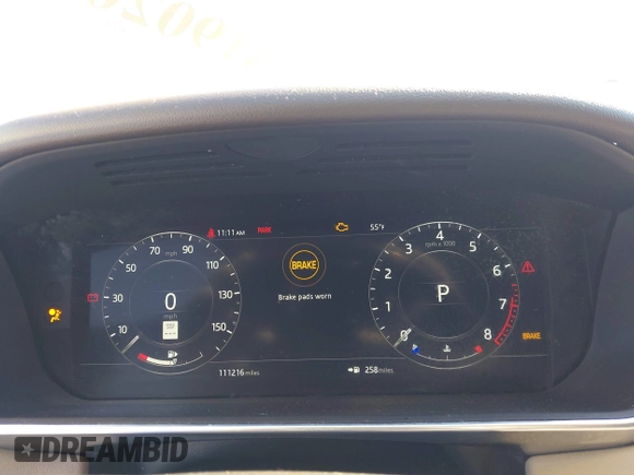 2018 Land Rover Range Rover Sport HSE with VIN SALWR2RV9JA411024, listed as a IAAI auction lot 41902083 with 111,216 mi miles and . Bid and sale history available at DreamBid. Image 7.