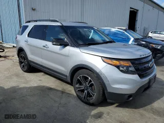 2014 Ford Explorer Sport with VIN 1FM5K8GTXEGA40515, listed as a Copart auction lot 52093215 with 66,652 mi miles and Salvage Title. Bid and sale history available at carsss.com. Image 4.