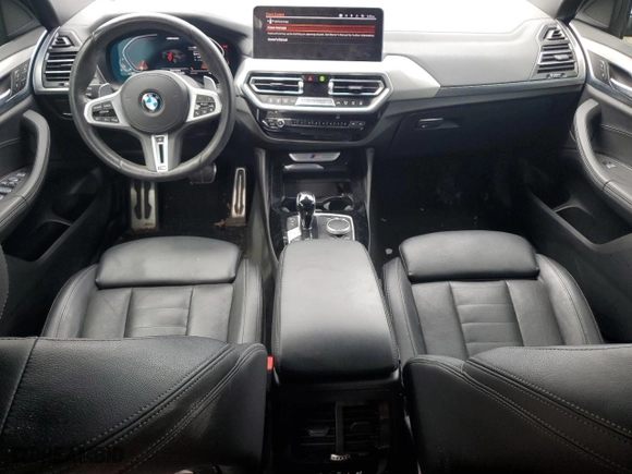 2022 BMW X4 M40i with VIN 5UX43DT06N9J15795, listed as a Copart auction lot 51910705 with 30,901 mi miles and Salvage Title. Bid and sale history available at carsss.com. Image 8.