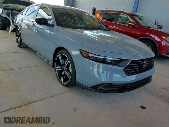 2024 Honda Accord Sport с VIN 1HGCY2F55RA050213, выставлен на аукционе Copart как лот 54633855 с пробегом 17 341 миль миль и Списание • Salvage title. История ставок и продаж доступна на DreamBid. Изображение 13.