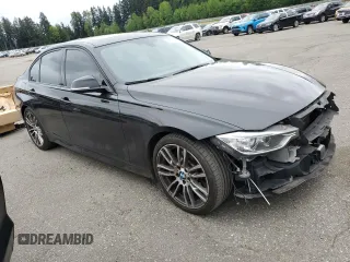 2014 BMW 3 Series 335i with VIN WBA3A9C5XEF477543, listed as a Copart auction lot 54410795 with 67,237 mi miles and Salvage Title. Bid and sale history available at carsss.com. Image 4.