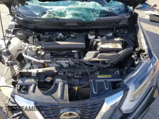 2018 Nissan Rogue SV with VIN KNMAT2MV9JP563179, listed as a Copart auction lot 86815994 with 81,281 mi miles and Clean Title. Bid and sale history available at carsss.com. Image 12.