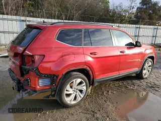 2021 Volkswagen Atlas SE z VIN 1V2HP2CA1MC540023, wystawiony jako Copart lot #45391835 z przebiegiem 63 372 mil mil oraz Szkoda całkowita • Salvage title. Historia ofert i sprzedaży dostępna na DreamBid. Obrazek 3.