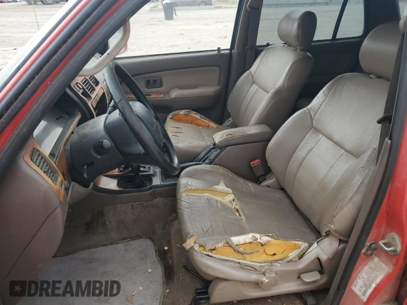 1996 Toyota 4Runner SR5 z VIN JT3HN86R2T0034247, wystawiony jako Copart lot #59567725 z przebiegiem 296 955 mil mil oraz Czysty tytuł • Clean title. Historia ofert i sprzedaży dostępna na DreamBid. Obrazek 7.