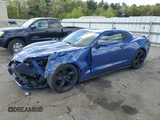 2020 Chevrolet Camaro 1LT z VIN 1G1FB1RS3L0115591, wystawiony jako Copart lot #55382985 z przebiegiem 78 305 mil mil oraz Szkoda całkowita • Salvage title. Historia ofert i sprzedaży dostępna na DreamBid. Obrazek 1.