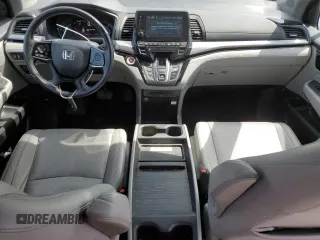 2018 Honda Odyssey Elite with VIN 5FNRL6H95JB076708, listed as a Copart auction lot 54906505 with 88,251 mi miles and Salvage title. Bid and sale history available at DreamBid. Image 8.