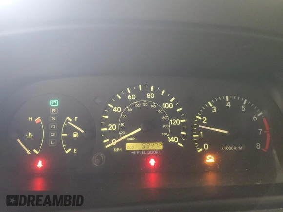 2001 Toyota Camry LE z VIN 4T1BF28K21U963819, wystawiony jako Copart lot #54551465 z przebiegiem 199 472 mil mil oraz Szkoda całkowita • Salvage title. Historia ofert i sprzedaży dostępna na DreamBid. Obrazek 9.