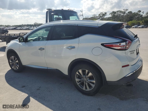 2015 Nissan Murano SL with VIN 5N1AZ2MG0FN290650, listed as a Copart auction lot 44533015 with 0 mi miles and Salvage Title. Bid and sale history available at carsss.com. Image 2.
