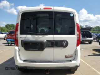 2017 Ram ProMaster City Cargo Tradesman SLT with VIN ZFBERFBB4H6E10036, listed as a Copart auction lot 65130395 with 106,277 mi miles and Clean title. Bid and sale history available at DreamBid. Image 6.