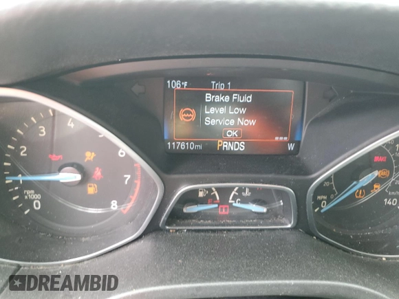2016 Ford Focus SE with VIN 1FADP3F2XGL298904, listed as a Copart auction lot 63287245 with 117,610 mi miles and Clean title. Bid and sale history available at DreamBid. Image 9.